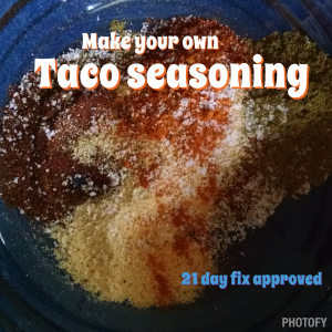 Taco seasoning