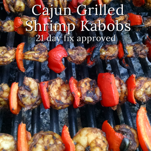 Cajun Grilled Shrimp Kabobs