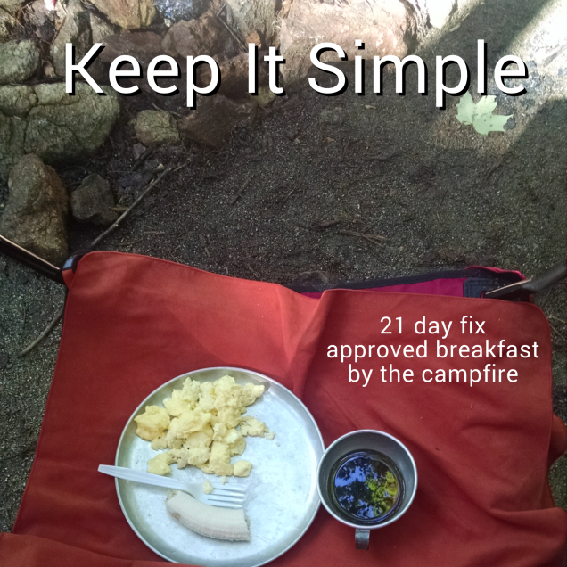 21 day fix approved camping breakfast
