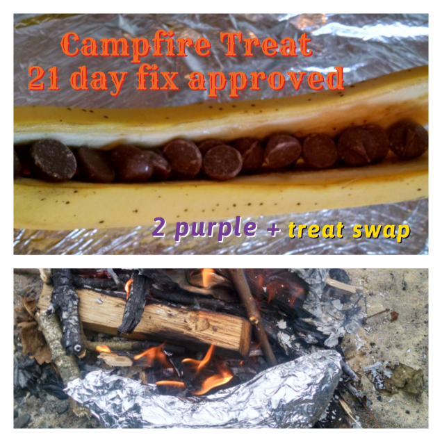 21 day fix approved dessert while camping